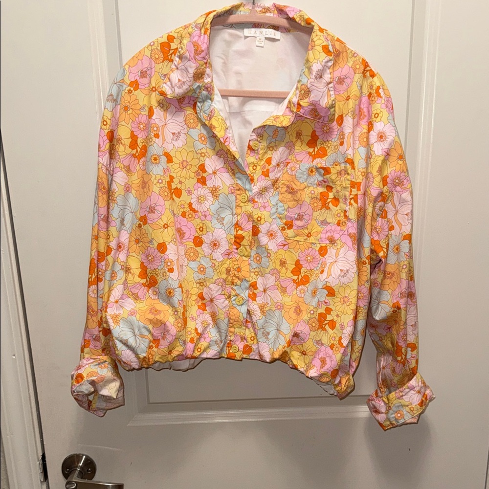 Karlie Multicolor Floral Top